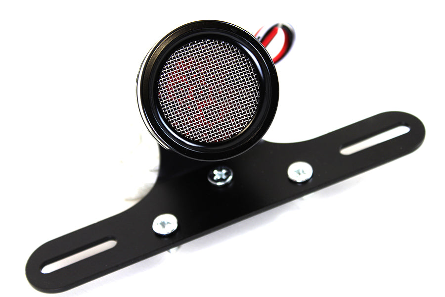 LED Search Light Tail Lamp Assembly Black