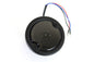 Round LED Tail Lamp Black