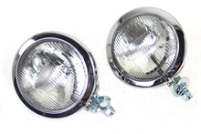 Charger l'image dans la galerie, 4-1/2 inch Fluted Spotlamp Set with 12 Volt Bulb