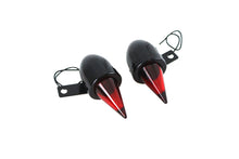 Charger l'image dans la galerie, Torpedo Bullet Lamp Set Black with Brackets