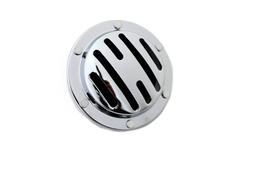 Slotted Style 12 Volt Horn Chrome