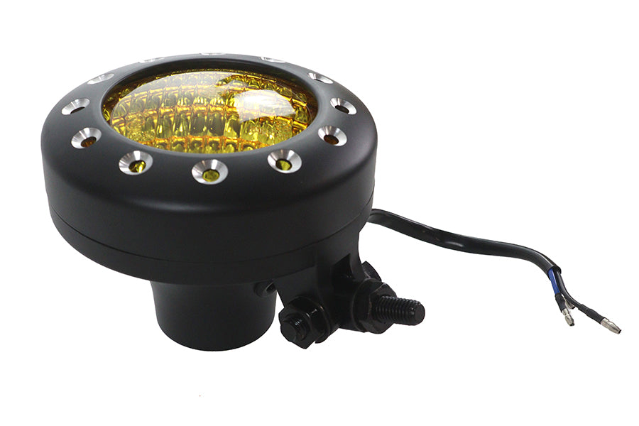 4 inch Retro Headlamp Black