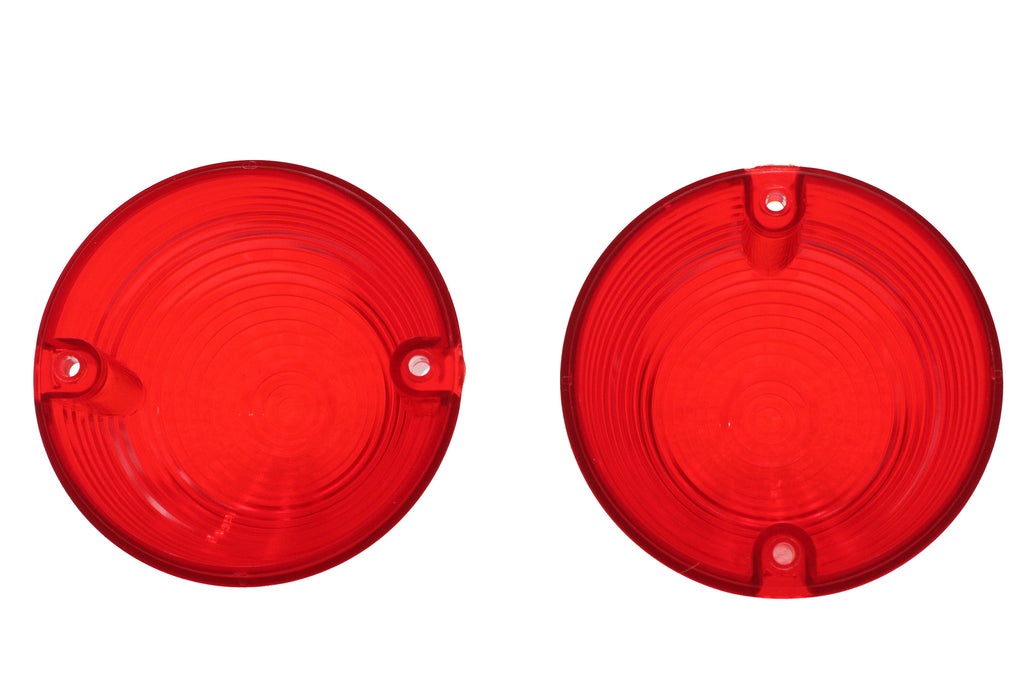 Bullistic Turn Signal Lenses Red