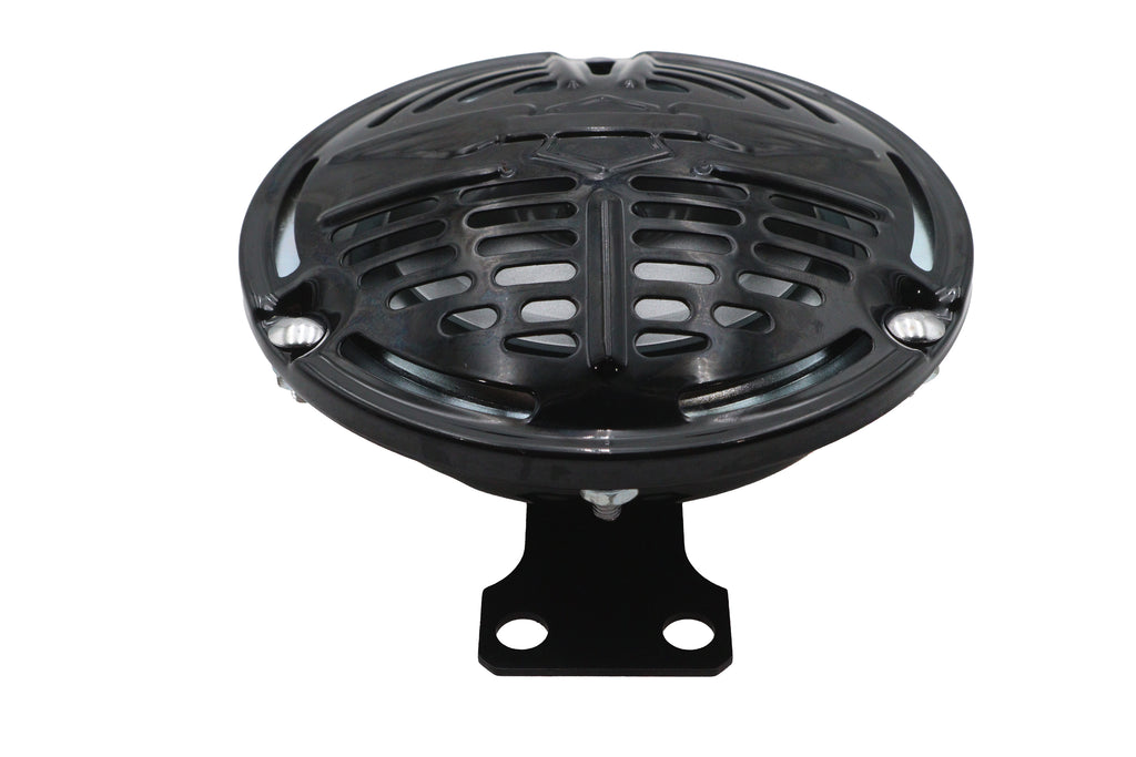 5-3/4 inch Classic Horn 6 Volt Black