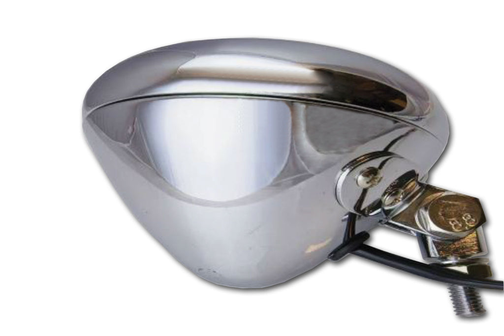 Pirate 4.5 inch Headlamp H-4 Chrome