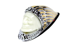 Charger l'image dans la galerie, Indian Face Front Fender Lamp Gold and Chrome