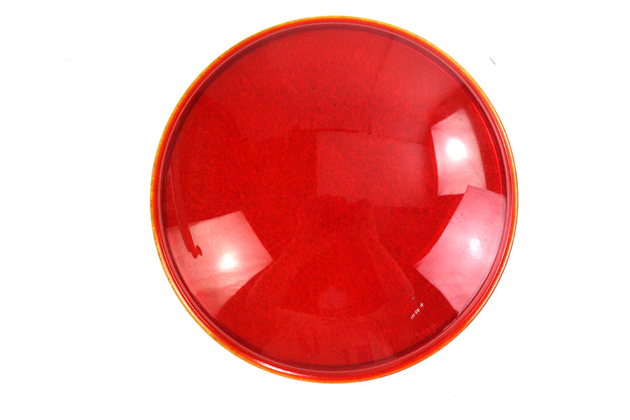 Red Glass Spotlamp Lens