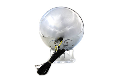 7 inch Headlamp Assembly H-4 Type Chrome