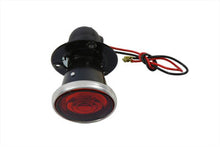 Load image into Gallery viewer, Replica P&amp;H 2 inch Round Tail Lamp with Bulb Black