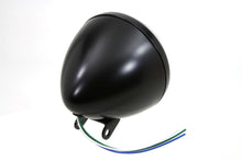 Charger l'image dans la galerie, Black 5-3/4 inch Round Headlamp Assembly Teardrop Style
