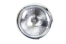 Charger l'image dans la galerie, 7 inch 6 Volt LED Glide Headlamp Chrome