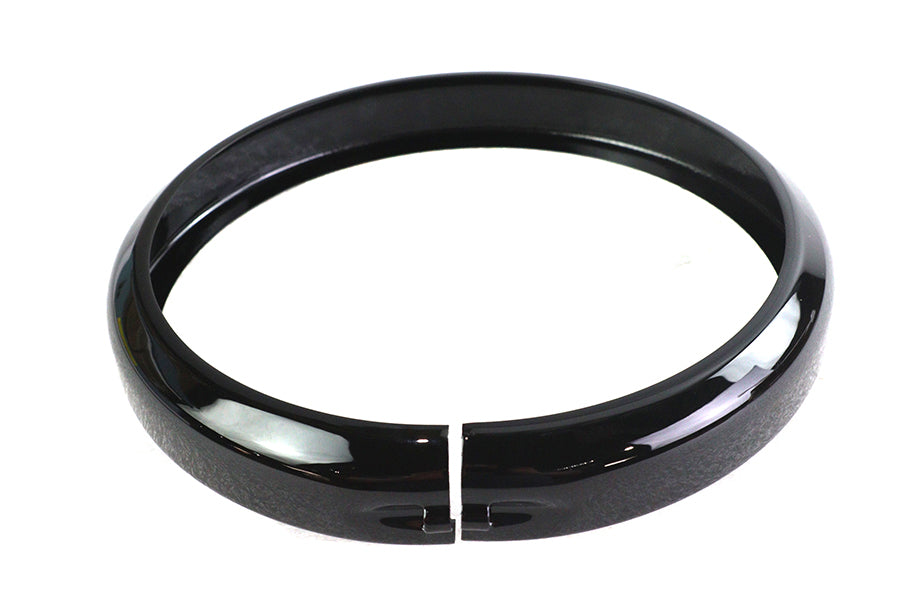 Outer Headlamp Trim Rim Black