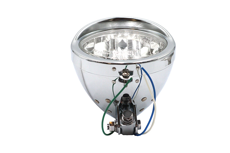 5-3/4 inch Headlamp Assembly Teardrop Style