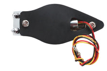 Charger l'image dans la galerie, Chrome Teardrop Bulb Tail Lamp Assembly with Red Lens
