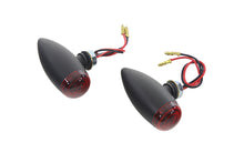 Load image into Gallery viewer, Mini LED Bullet Red Lens Marker Lamp Set
