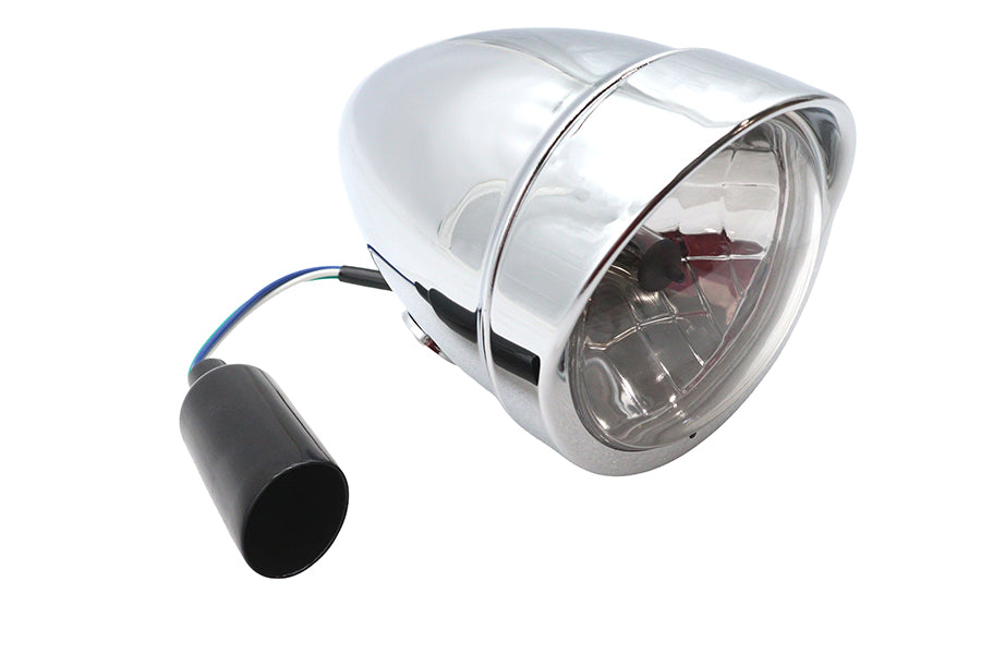 4-1/2 inch Bullet Headlamp Chrome