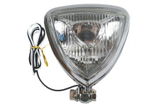 Charger l'image dans la galerie, 5 inch Triangle Headlamp Chrome