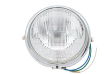 Charger l'image dans la galerie, 5-3/4 inch Round Headlamp Chrome Side Mount