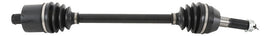 All Balls 8 Ball Extreme Axle Front drive component showing the durable metal axle with detailed branding and machining.