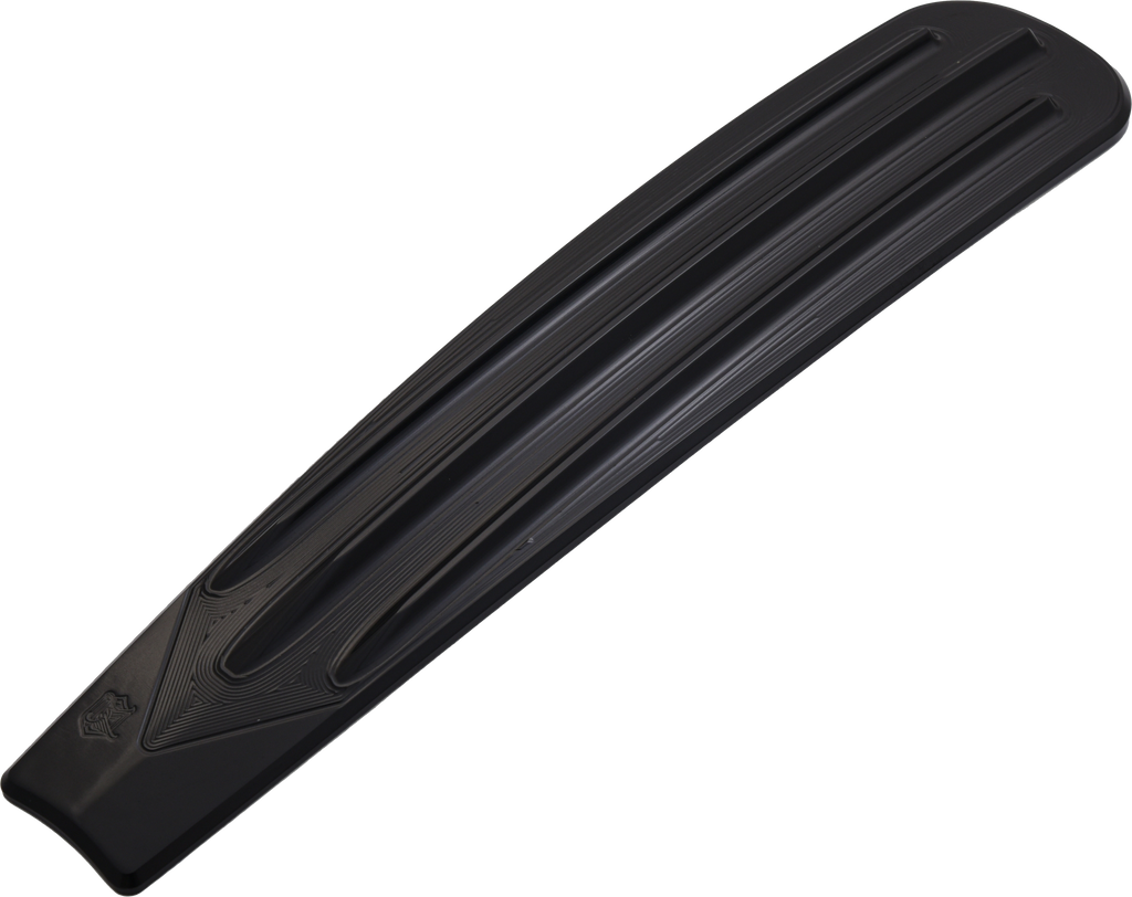 Kens Factory black dash insert with tri-groove design, compatible with vehicle interior body panels.
