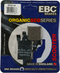 Brake Pads Sfa116 Organic