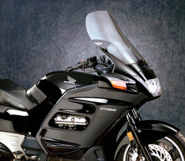 National Cycle replacement windshield for motorcycle, clear windscreen with mounting brackets, model 562-5300C.