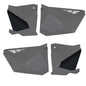 Traditional Half Doors Titanium Metallic