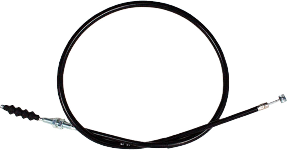 Motion Pro black vinyl clutch cable 70-2127 for motorcycle control lines, featuring durable construction and flexible design.