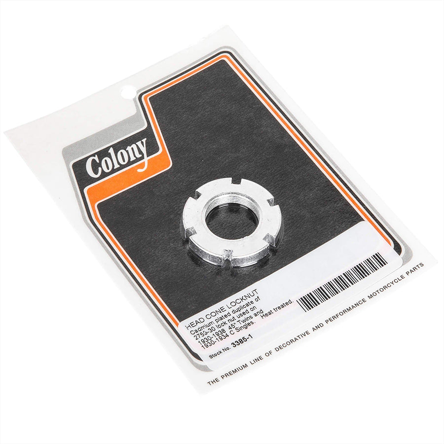 Stem Head Cone Lock Nut Cadmium