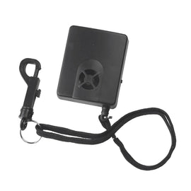 Dowco Weatherall Plus Cover Alarm for storage covers, compact alarm device with protective casing, designed for outdoor use.