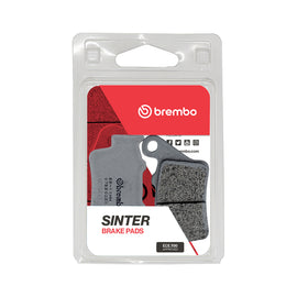 Brembo Upgrade SX brake pads in sintered metal for enhanced braking performance, shown in the image.