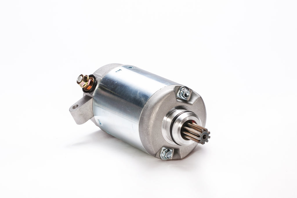 Ricks Motorsport Electric starter motor model 27-61406, compact and durable electric starter for motorcycle engines.