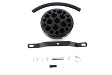 Charger l'image dans la galerie, Wyatt Gatling Black Drilled Air Cleaner