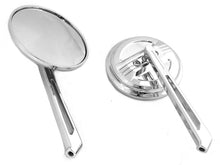 Load image into Gallery viewer, Air Flow Mirror Set with Straight Billet Stems