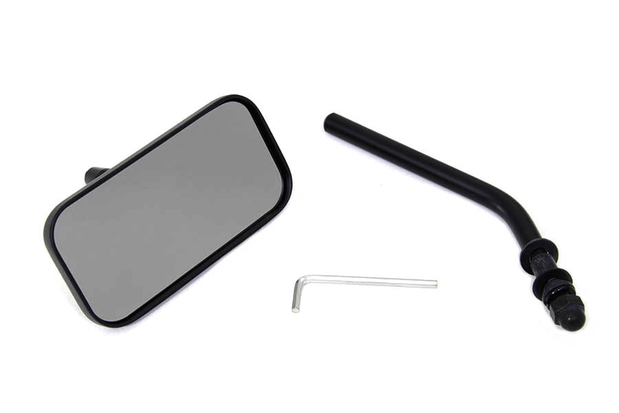 Black Rectangle Mirror