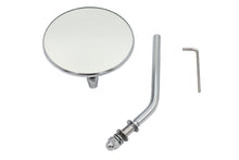 Load image into Gallery viewer, Chrome 4 inch Round Mirror with Stud Stems