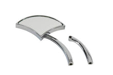 Load image into Gallery viewer, Axe Mirror with Billet Stem Chrome
