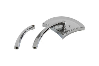 Axe Mirror with Billet Stem Chrome