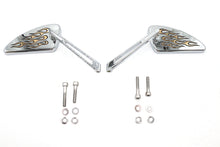 Charger l'image dans la galerie, Teardrop Mirror Set with Slotted Stems