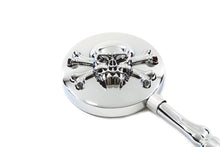 Charger l'image dans la galerie, Round Skull Mirror Set with Bone Stems