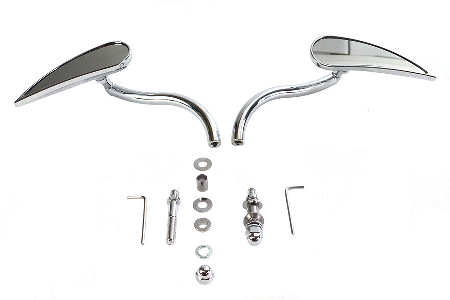 Ellipse Mirror Set with Round Stems