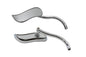 S-Curve Mirror Set with Round Stems