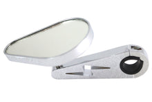 Charger l'image dans la galerie, Teardrop Mirror with Clamp on Billet Stem