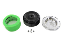 Charger l'image dans la galerie, 7 inch Round Air Cleaner With Black Cover