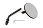 Steel Back Mirror Black