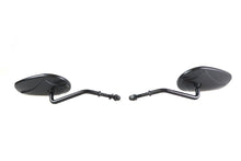 Charger l'image dans la galerie, Wyatt Gatling Rectangle Mirror Set with Round Stems Black