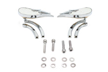 Charger l'image dans la galerie, Fireball Mirror Set with Curved Stems Chrome