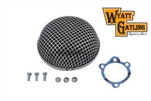 Charger l'image dans la galerie, Wyatt Gatling Chrome Round Mesh Air Cleaner