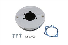 Charger l'image dans la galerie, Wyatt Gatling Chrome Round Mesh Air Cleaner