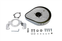 Charger l'image dans la galerie, Teardrop Air Cleaner Kit Smooth Chrome